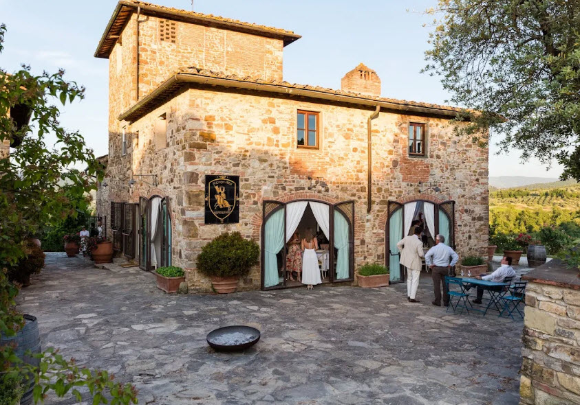 Castello di Gabbiano, Italy